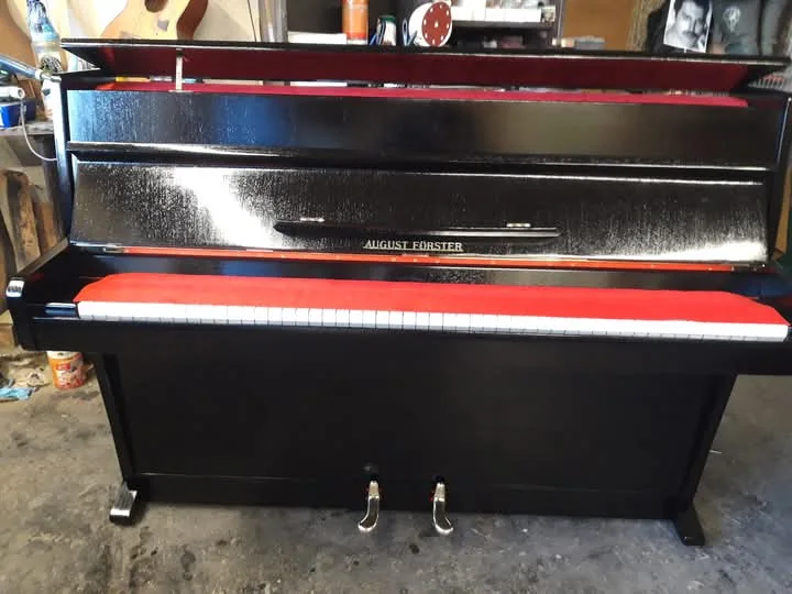 Mechanika pianina při odborné opravě